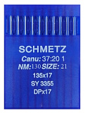Иглы для плоск.шов. №130 DPх17(135х17),10шт. "Schmetz"