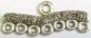 50940 Подвеска 2,6х1,2см (10шт) серебро