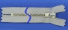 Молнии джинсовые (анти-никель) Т3 18см (272- св.серый) YKK