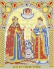 ИСА4-007 Схема Иконы 20х25. Петр и Феврония