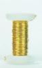 62220114 Проволока, золото, 0,40мм 17м Glorex