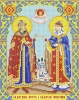 НКБА4-122 Набор иконы 25*20см Петр и Февронья