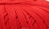 Пряжа «Ажурная» 50г. 280м (88-Красный мак) (10шт) (100%мерсеризованный хлопок)