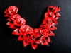 Розочки-воротники 30*27см. В009-1(красный)
