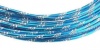 62225003 Проволока металл., двухцв. бирюзовый, 2мм*2м Glorex