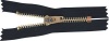 38972/08-3 Молния джинс. Т5 8см черный (5шт) ГР