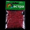 Бисер 11/0 20г (105 красный/прозрач.глянц.) 