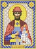 ДА5-019 Схема Иконы под бисер 12х16. Св.Дмитрий